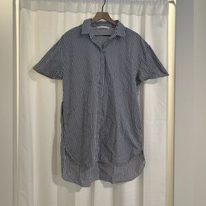 ZARA Black and White Striped sundress